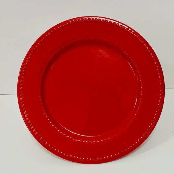 NEW 11 inch Red Cake Stand Dessert Plate Riser Serving Tray - Picture 3 of 6